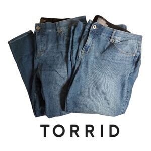 Torrid Dynamite Skinny Blue Jean Bundle